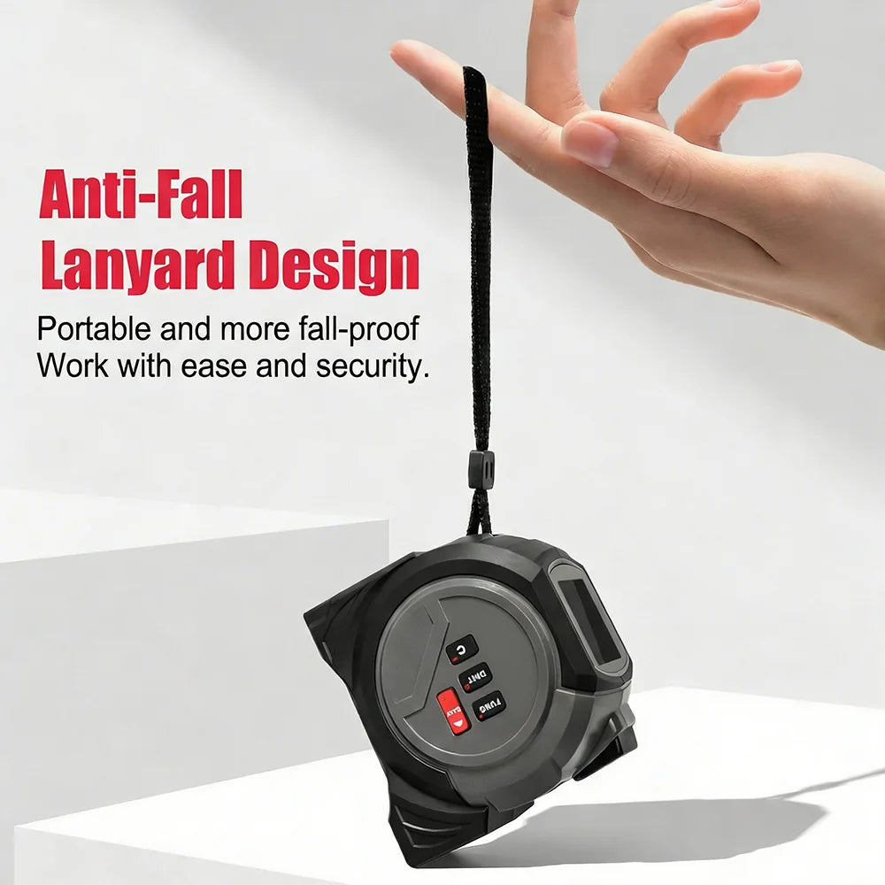 3-In-1 Laser Tape Measure Waterproof Digital