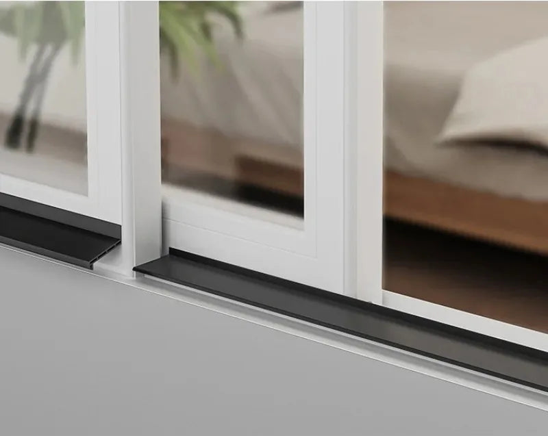 1.1m TPE Self Adhesive Sealing Strip Windproof Waterproof Soundproof Dustproof for Door Window Sliding Balcony Sealing Strips
