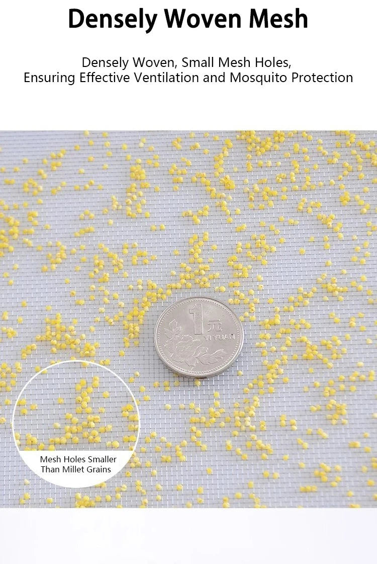 - Mosquito and Insect Protection, Breathable Ventilation, Suitable for Windows, Doors, and Balconies