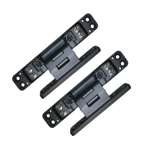Concealed 3D Adjustable Hinge Page Single-sided Non Slotted Invisible Door Aluminum Wooden Door With Internal  External Hinges